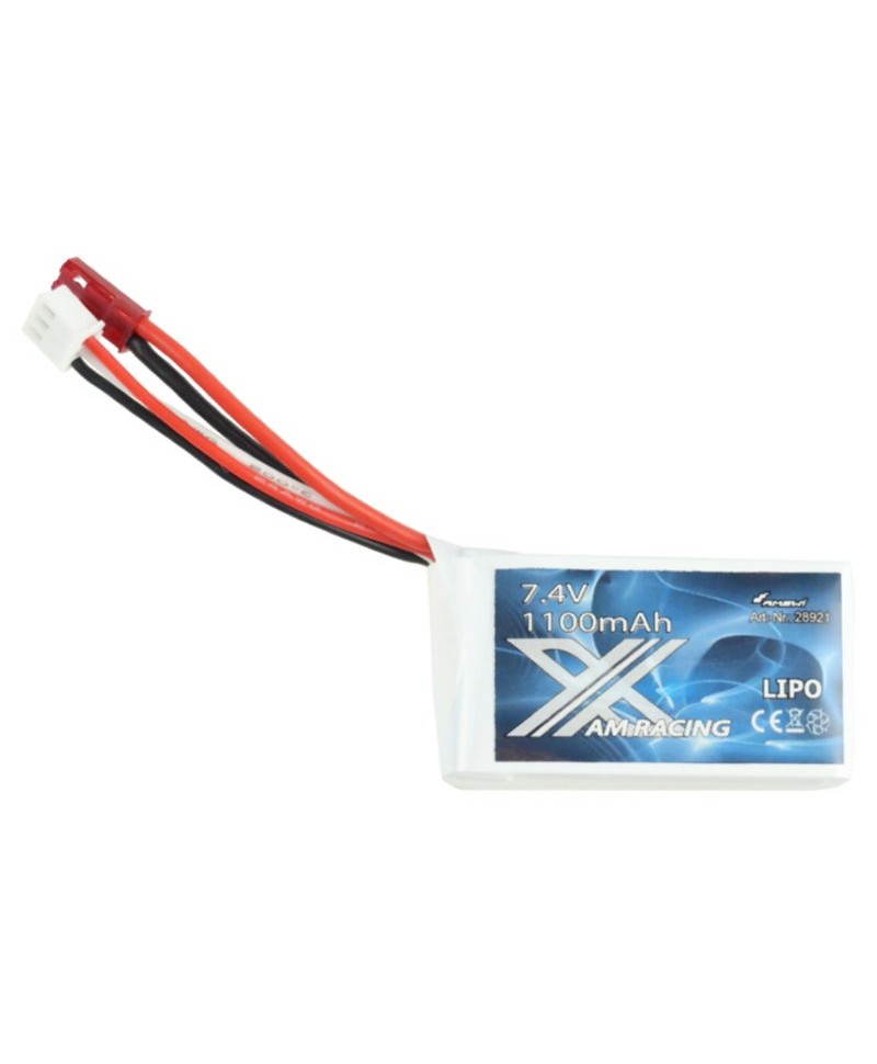 Batterie LiPo 2S 7,4V 1100mAh 30C AMXRacing 28921