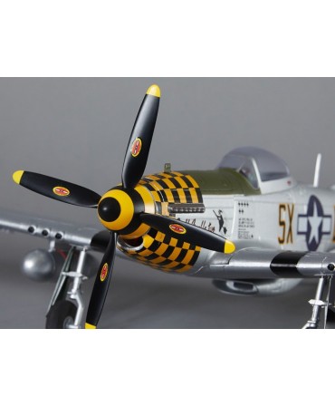 P-51D MUSTANG 750MM PNP JAUNE DB003PG