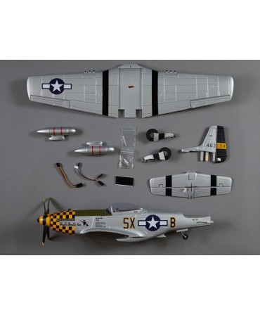 P-51D MUSTANG 750MM PNP JAUNE DB003PG