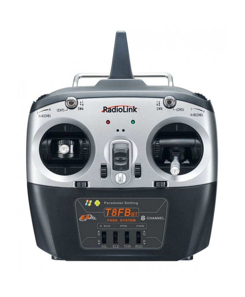 Radiocommande RadioLink T8FB 8 voies 2,4Ghz Bluetooth MODE1 RADT8FBBT-M1