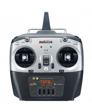 Radiocommande RadioLink T8FB 8 voies 2,4Ghz Bluetooth MODE1 RADT8FBBT-M1