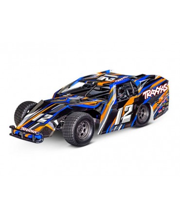 Pack TRAXXAS MUDBOSS SLASH BLEU + CHARGEUR + 1 BATTERIE 2S 5800 mAh 104354-74-BLUE