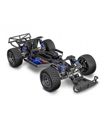 Pack TRAXXAS MUDBOSS SLASH BLEU + CHARGEUR + 1 BATTERIE 2S 5800 mAh 104354-74-BLUE