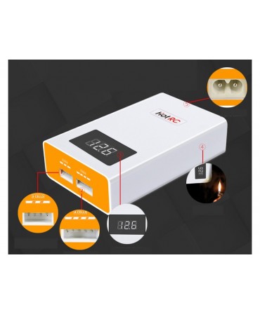 Chargeur HotRC 400 LiPo 3000mA compatible 3S et 4S