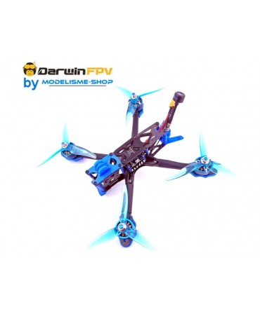 Pack 4 hélices 2CW 2CCW pour drone DarwinFPV 240 Johnny 5 pouces HURRICANE-51466-V2