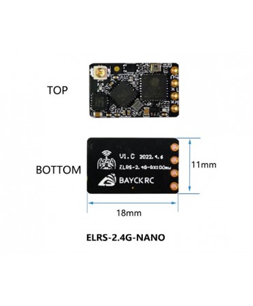 Récepteur DarwinFPV 2,4Ghz ELRS Nano