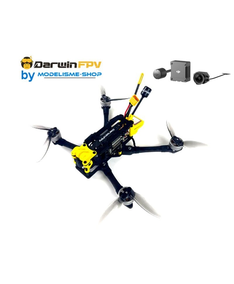 DarwinFPV FoldApe4 4 pouces Folding Long Range FPV O3 ERLS BNF