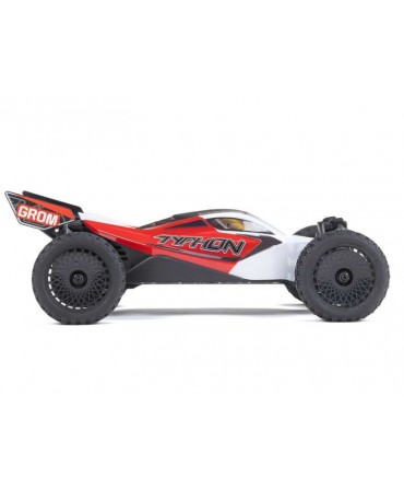 ARRMA TYPHON GROM MEGA 380 1/18 4WD ROUGE ARA2106T2