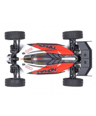 ARRMA TYPHON GROM MEGA 380 1/18 4WD ROUGE ARA2106T2