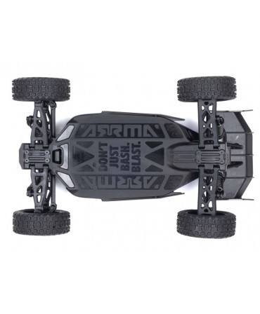 ARRMA TYPHON GROM MEGA 380 1/16 4WD ROUGE ARA2106T2
