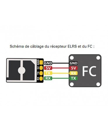 Récepteur DarwinFPV ultra résistant CEMENT 2,4Ghz ELRS