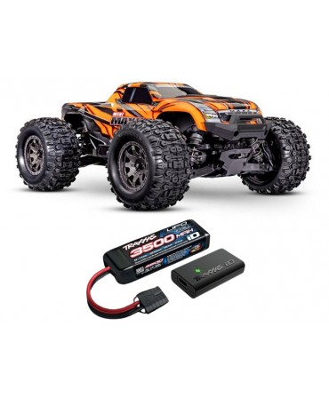 MINI MAXX 1/10 4WD 2,4Ghz RTR BRUSHLESS BL-2S TRAXXAS USB-C 107154-1-ORNG