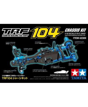 TAMIYA FORMULE 1 TRF104 1/10 2WD KIT 42389