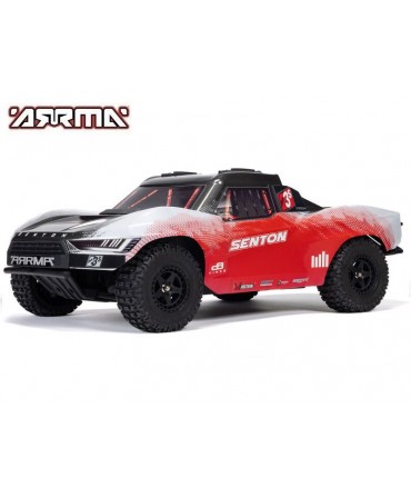 ARRMA Short course SENTON 223S DSC 4X4 3S BLX 1/10 4WD ROUGE ARA4303V4T2