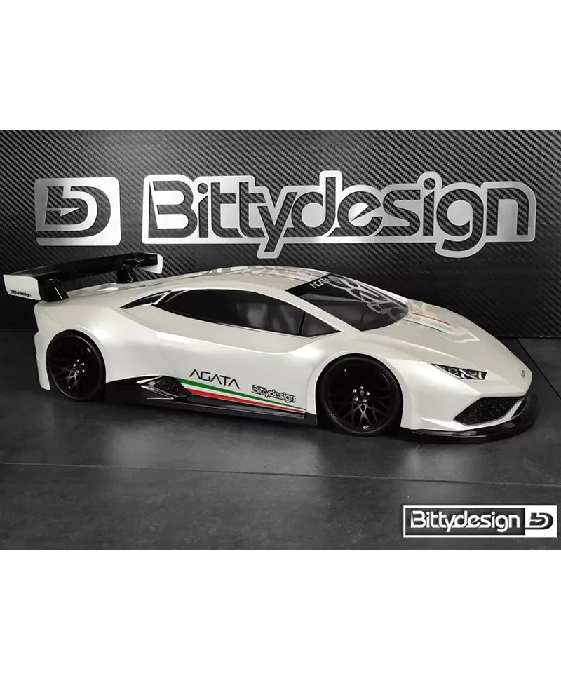 Carrosserie Bittydesign AGATA 1/10 GT non peinte 190 mm BD-GT-190AGT