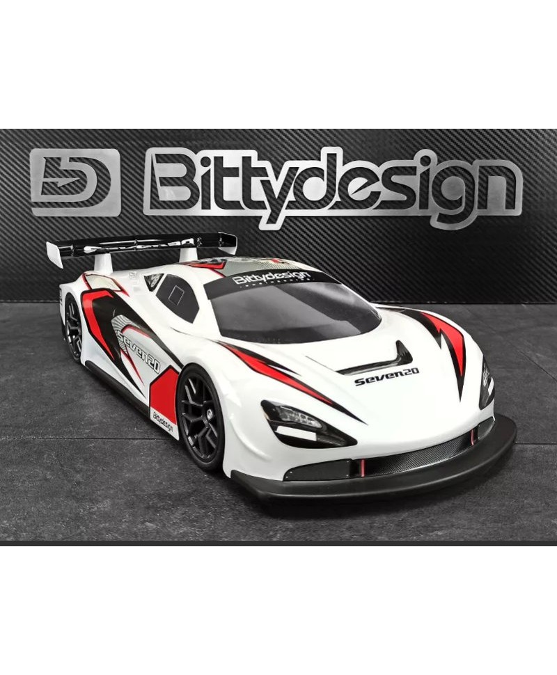 Carrosserie Bittydesign SEVEN20 1/10 GT non peinte 190 mm BD-GT-190S20