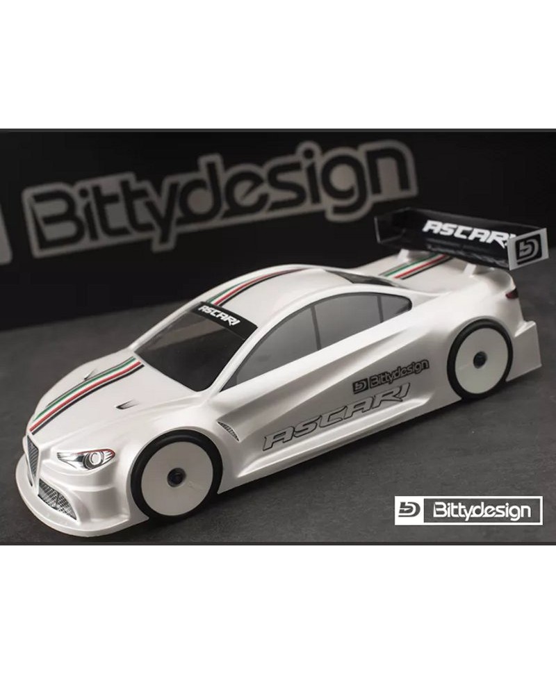 Carrosserie Bittydesign ASCARI 1/10 TC non peinte 190 mm BD-TC-190ASC