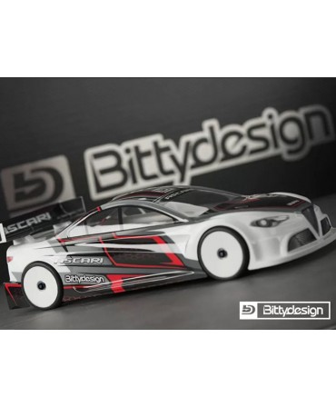 Carrosserie Bittydesign ASCARI 1/10 TC non peinte 190 mm BD-TC-190ASC