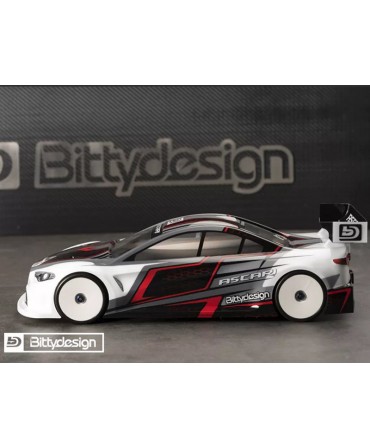 Carrosserie Bittydesign ASCARI 1/10 TC non peinte 190 mm BD-TC-190ASC