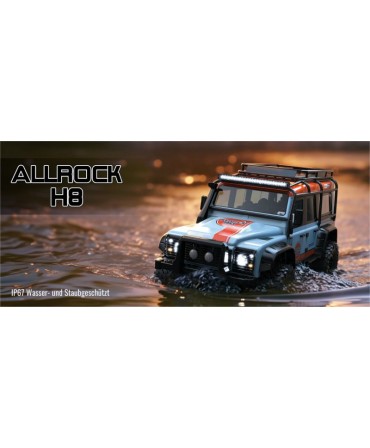 CRAWLER ALLRock H8 BLEU ORANGE 1/8 4WD 2,4Ghz RTR
