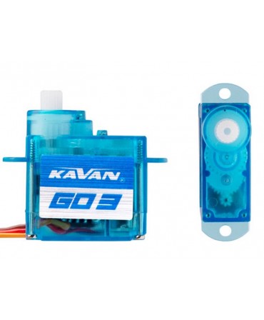 Micro servo analogique KAVAN 0,8KG/0,12S GO-03 3,7G KAV20.0037