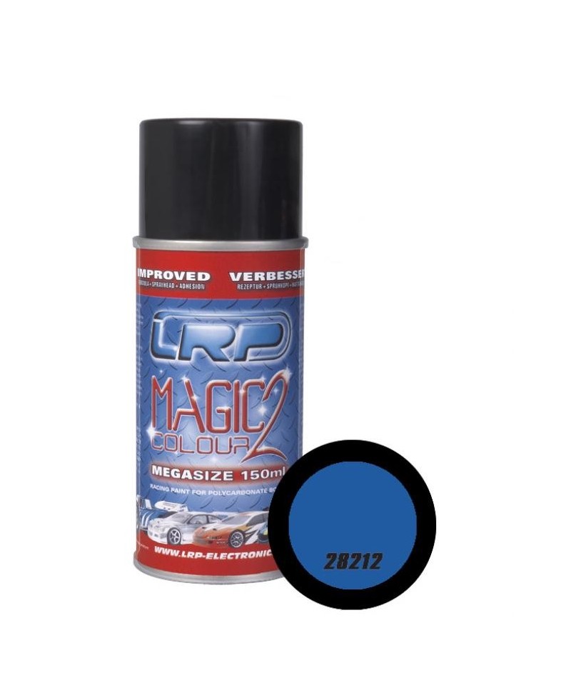 Bombe de peinture bleu impreza metal 2 LRP 28212