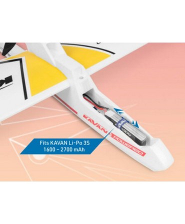 KAVAN Motoplaneur BETA 1400MM RTF MODE2 KAV02.8085RTF