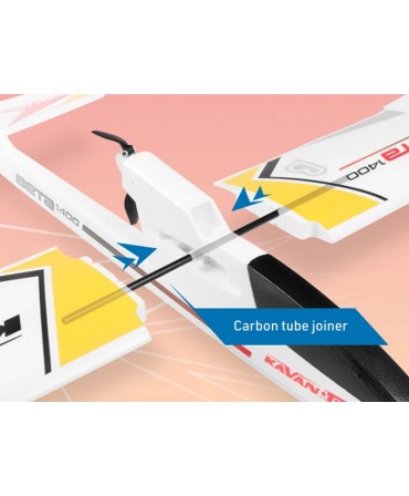 KAVAN Motoplaneur BETA 1400MM RTF MODE2 KAV02.8085RTF