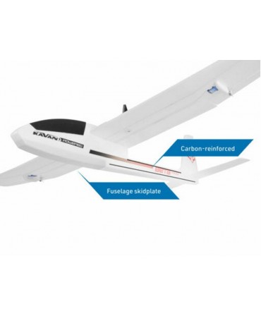 KAVAN Motoplaneur BETA 1400MM RTF MODE2 KAV02.8085RTF