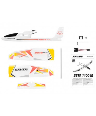 KAVAN Motoplaneur BETA 1400MM RTF MODE2 KAV02.8085RTF