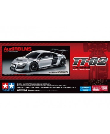 TAMIYA AUDI R8 LMS 2008 KIT TT-02 58749