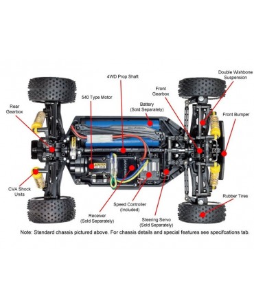 TAMIYA NEO SCORCHER BUGGY METAL KIT TT-02B 58568