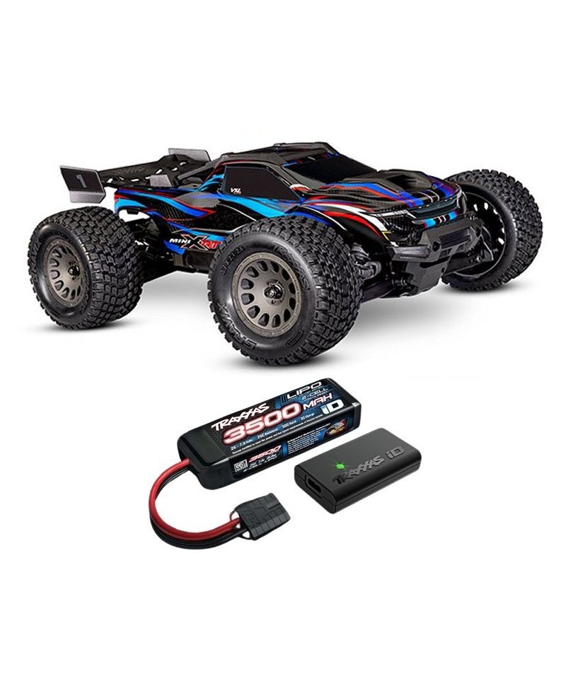 MINI XRT 1/16 4WD 2,4Ghz RTR VXL 3S TRAXXAS USB-C 108076-1-BLUE MINI XRT 1/16 4WD 2,4Ghz RTR VXL 3S TRAXXAS USB-C 108076-1-BLUE