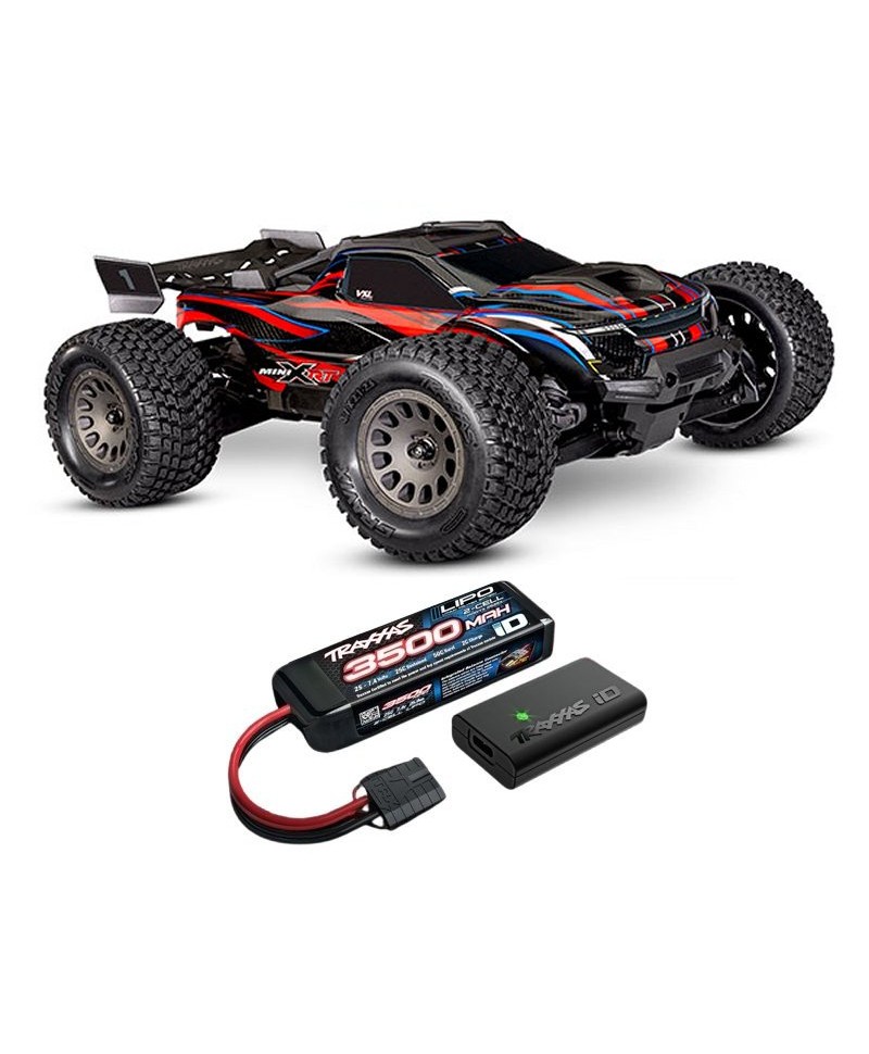 MINI XRT 1/16 4WD 2,4Ghz RTR VXL 3S TRAXXAS USB-C 108076-1-RED MINI XRT 1/16 4WD 2,4Ghz RTR VXL 3S TRAXXAS USB-C 108076-1-RED
