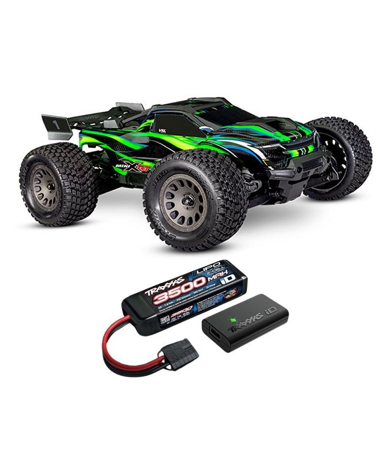 MINI XRT 1/16 4WD 2,4Ghz RTR VXL 3S TRAXXAS USB-C 108076-1-GRN MINI XRT 1/16 4WD 2,4Ghz RTR VXL 3S TRAXXAS USB-C 108076-1-GRN