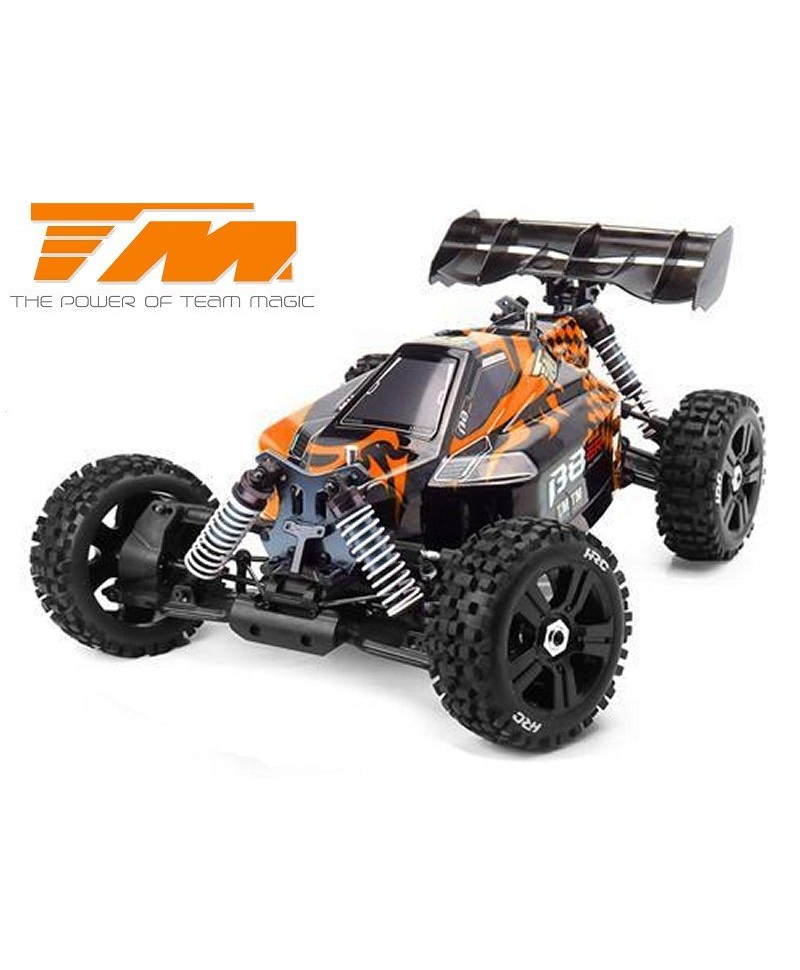 TEAM MAGIC Buggy B8ER 6S ORANGE NOIR 1/8 2,4Ghz RTR BRUSHLESS TM560011EH6 TEAM MAGIC Buggy B8ER 6S ORANGE NOIR 1/8 2,4Ghz RTR BRUSHLESS TM560011EH6