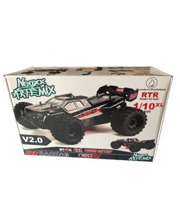 HRC Racing Truggy NEOXX ARTEMIX V2 BLEU NOIR 1/10 XL 4WD 2,4Ghz RTR BRUSHLESS HRC15021BL-2