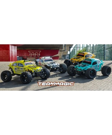 TEAM MAGIC Buggy BAJA 4S JAUNE SOMBRE 1/8 2,4Ghz RTR BRUSHLESS TM560021Y
