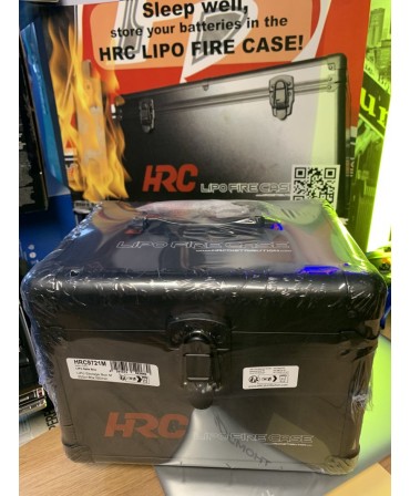 HRC Racing Boîte de stockage LiPo LIPO FIRE CASE taille M HRC9721M