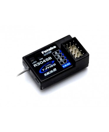 Radiocommande FUTABA T4PM PLUS 2,4Ghz et récepteur R304SB T-FHSS