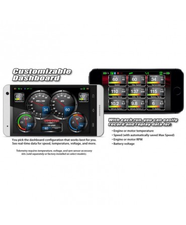 Pack complet télémétrie GPS 2.0 pour radio TQi TRAXXAS