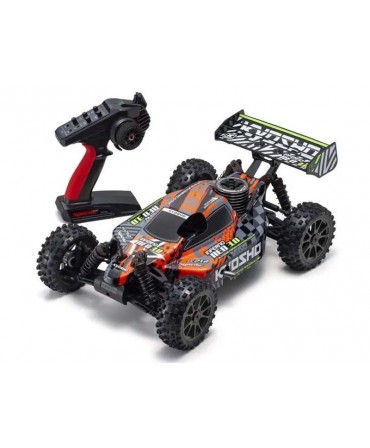 Pack Eco KYOSHO INFERNO NEO 3.0 1/8 RC NITRO READYSET (KE21SP) TYPE5 - ROUGE 33012T5B