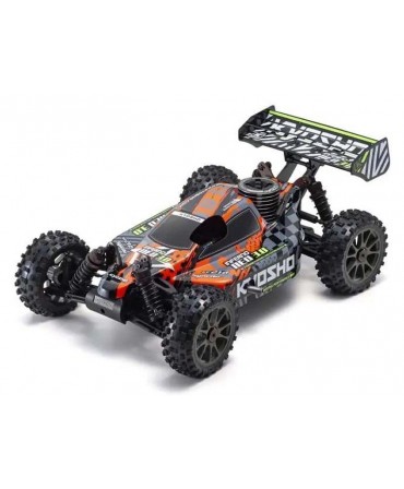 Pack Eco KYOSHO INFERNO NEO 3.0 1/8 RC NITRO READYSET (KE21SP) TYPE5 - ROUGE 33012T5B