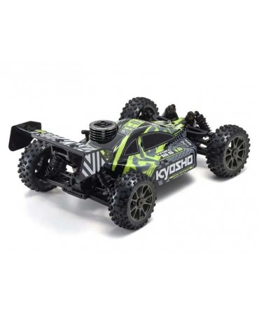 Pack Eco KYOSHO INFERNO NEO 3.0 1/8 RC NITRO READYSET (KE21SP) TYPE6 - JAUNE 33012T6B