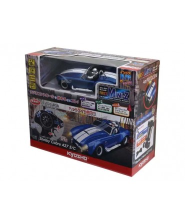 KYOSHO FIRST Mini-Z SHELBY COBRA 427 S/C 1960 BLEU 66610A