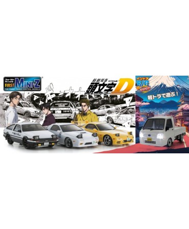 KYOSHO FIRST Mini-Z INITIAL-D TOYOTA SPRINTER TRUENO AE86 WH/BK 66601A