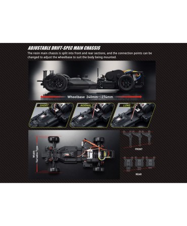 KYOSHO FAZER DRIFT D2 TOYOTA 86 GT 1/10 READYSET 34502T1B