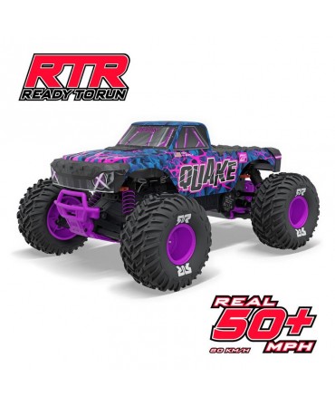 ARRMA Monster truck QUAKE 223S DSC 1/10 2WD VIOLET ARA3537T3