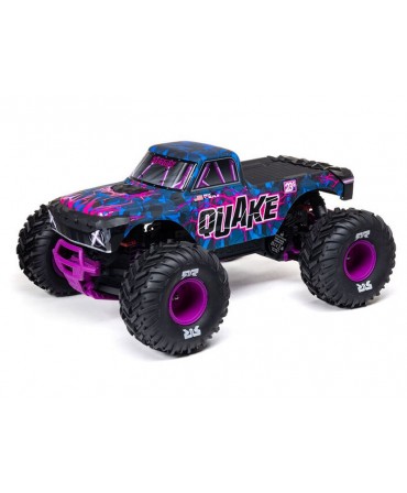 ARRMA Monster truck QUAKE 223S DSC 1/10 2WD VIOLET ARA3537T3