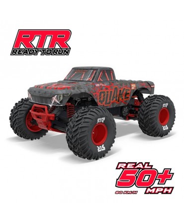 ARRMA Monster truck QUAKE 223S DSC 1/10 2WD ROUGE ARA3537T1